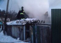 Несколько часов назад в Ангарске при пожаре погиб человек