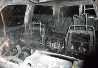Поджог авто в Ангарске