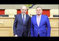 Вручение нагрудных знаков к Почетной грамоте Законодательного Собрания Иркутской области состоялось накануне