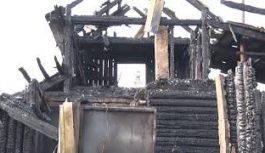 Жилой дом уничтожен в результате пожара в садоводстве «Родник»