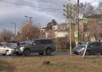 Очередное дорожно-транспортное происшествие случилось на улице Макаренко в районе перекрестка с Чайковского