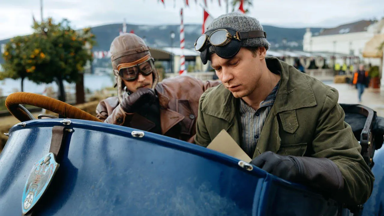 ⚡️ Иван Янковский и Юра Борисов в первом тизер-трейлере «Битвы моторов».