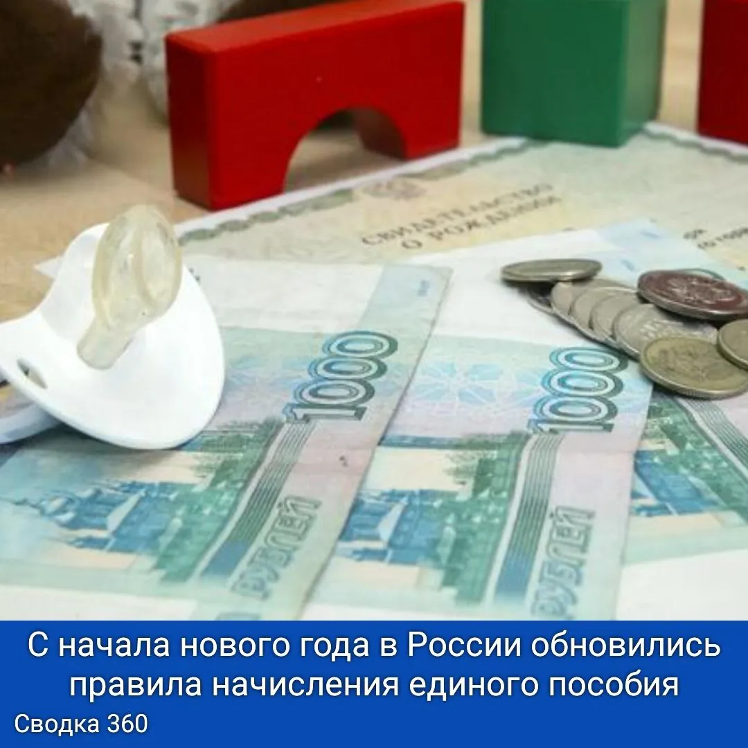 С начала нового года в России обновились правила начисления единого пособия.