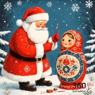 🤩 До Нового года осталось 6 дней! 🪆🎨