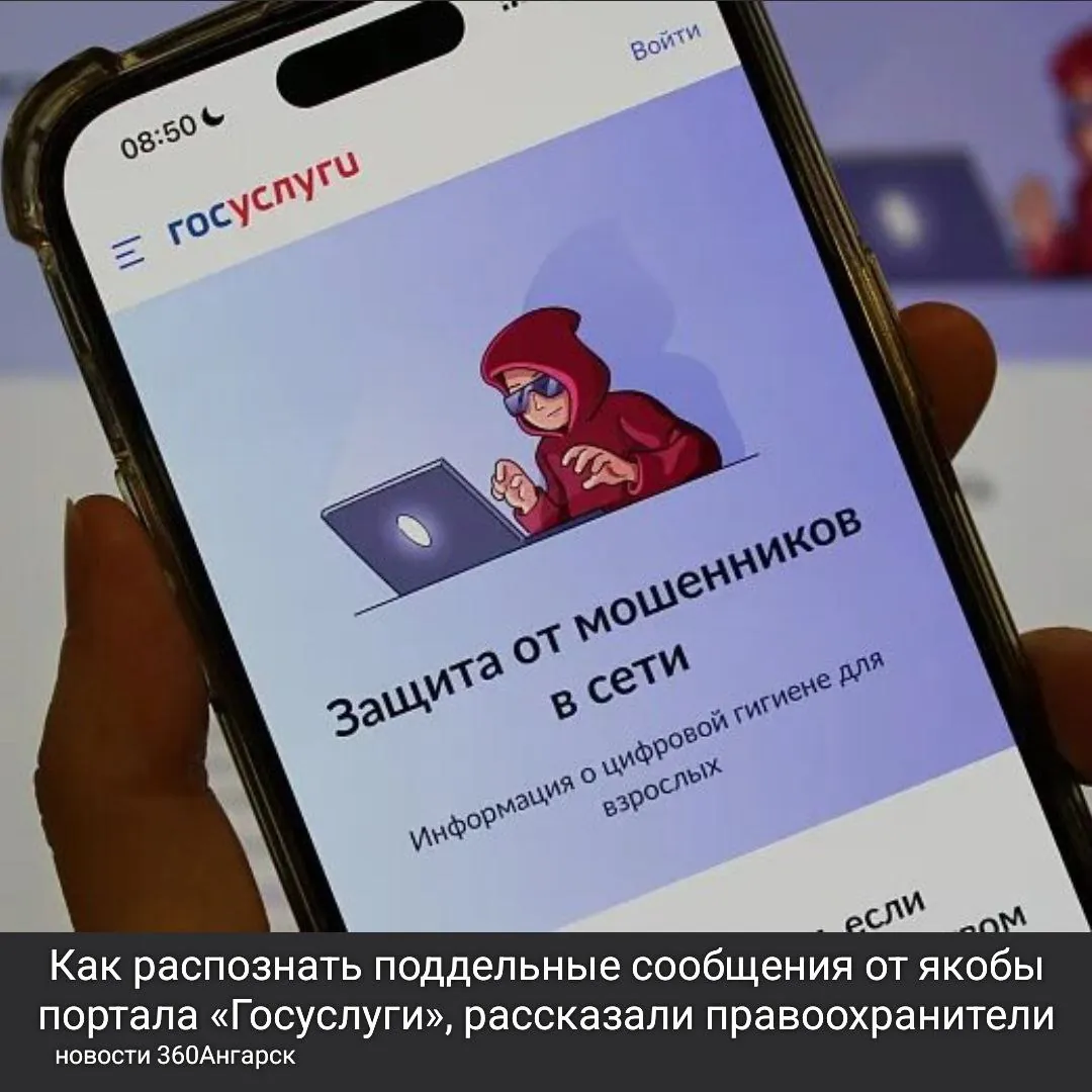 Как распознать поддельные сообщения от якобы портала «Госуслуги», рассказали правоохранители.