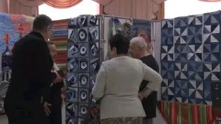 Сразу две выставки, которые объединила одна творческая мастерица, открылись во Дворце ветеранов «Победа».