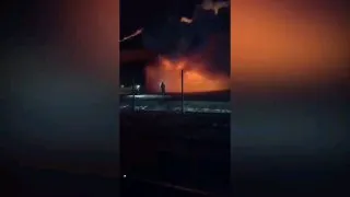 Очередной крупный пожар случился в Ангарске в ночь на понедельник.