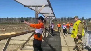 Чемпионат Сибирского округа Росгвардии по служебному биатлону и легкоатлетическому кроссу завершился в Прибайкалье.