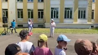 В Ангарске юные участники лагеря «Солнцеград» превратили территорию центра «Гармония» в тренировочную базу.