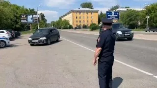 «Ангарск – за трезвое вождение» – акцию с таким названием провели госавтоинспекторы и представители казачьего общества «Русь».