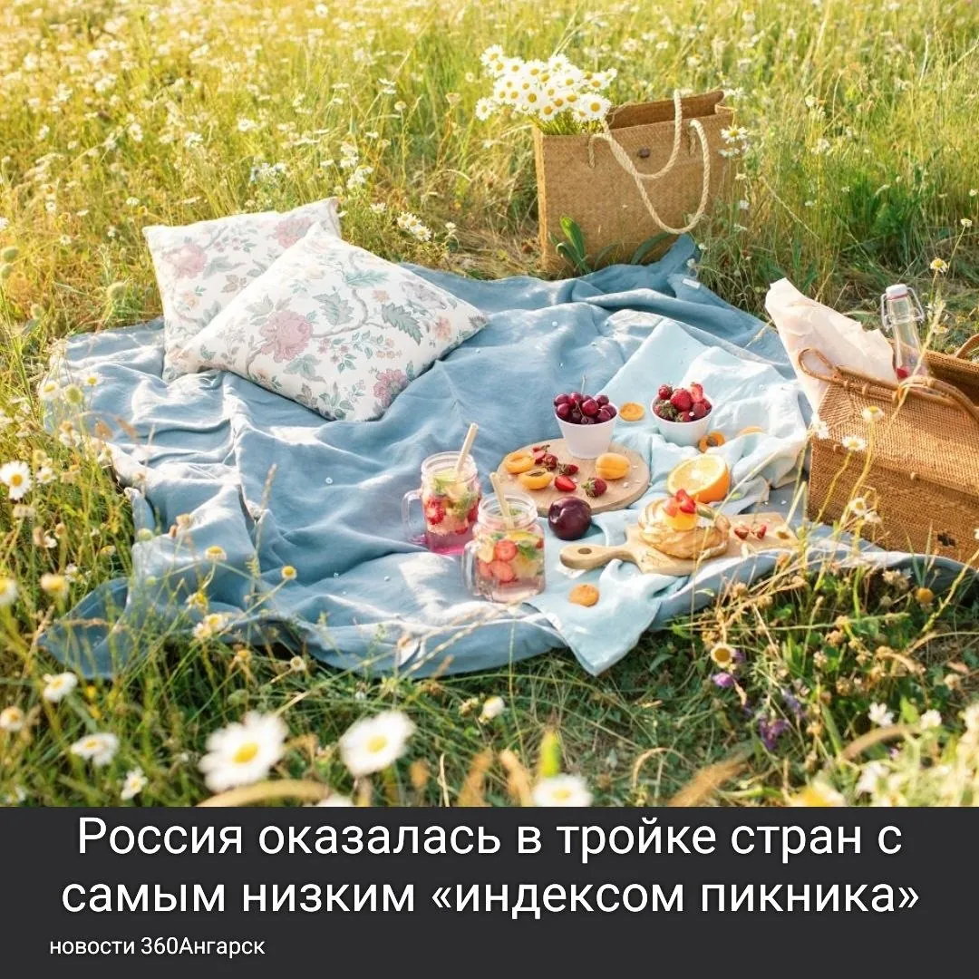 Россия оказалась в тройке стран с самым низким «индексом пикника», который показывает стоимость базового набора продуктов для отдыха на природе.