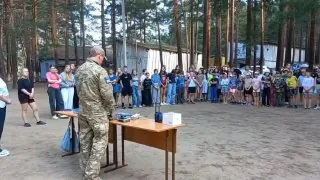Сотрудники ангарского ОМОН «Баргузин» продолжают проводить акцию «Каникулы с Росгвардией».