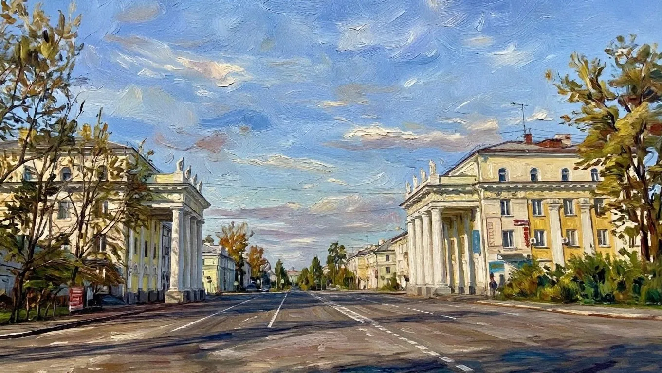 Ангарск глазами нейросети!