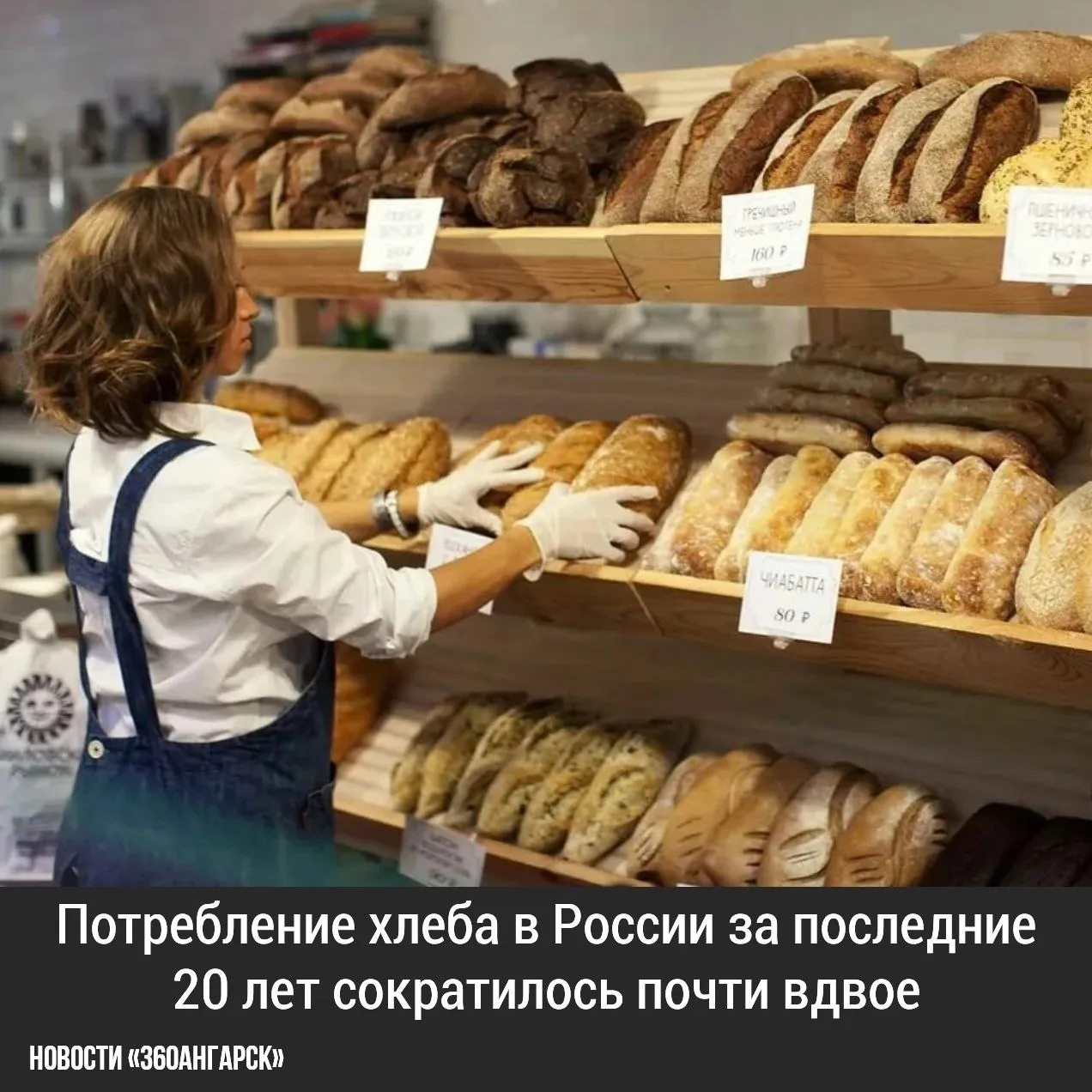 Согласно свежим статистическим данным, в 2025 году среднее потребление хлеба на душу населения составило всего 34,8 кг в год. Это самый низкий уровень с 2006 года, когда россияне в среднем потребляли 62,2 кг хлеба ежегодно.