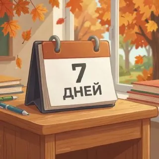 До нового учебного года осталось всего 7 дней! 🍁