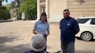 О безопасности на дорогах с помощью трафаретов напомнили сотрудники ангарского отдела по делам несовершеннолетних, Госавтоинспекции и общественники.