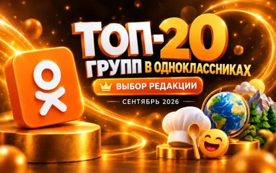 Рейтинг групп в Одноклассниках для рекламы: ТОП-20 за сентябрь 2026 — выбор редакции